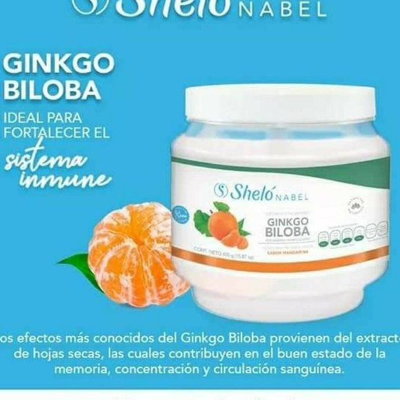 GINKGO BILOBA COLAGENO HIDROLIZADO Fortalece sistema immune-memoria bote de 450g - Picture 2 of 2